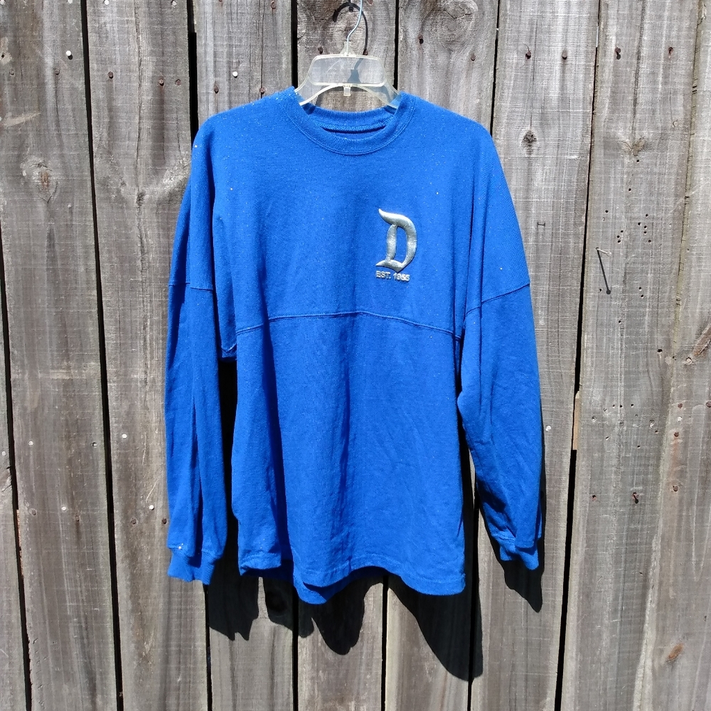 Disneyland Resort Blue Sparkle Spirit Jersey M